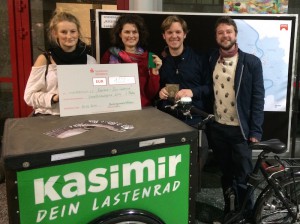 KASIMIR - Dein Lastenrad Umweltschutzpreis der Stadt Köln